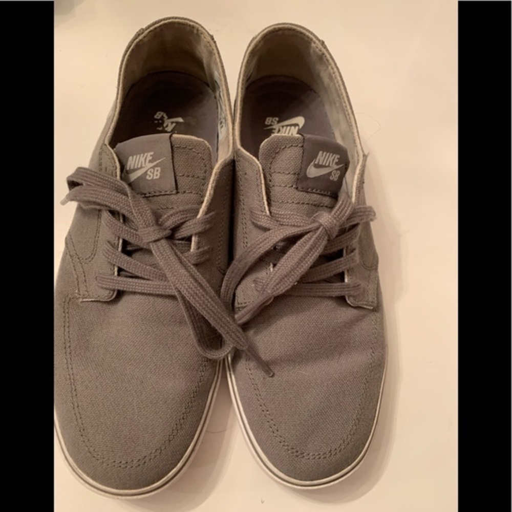 Nike Braata LR Canvas Shoes Nike SB Size 6.5 Gray